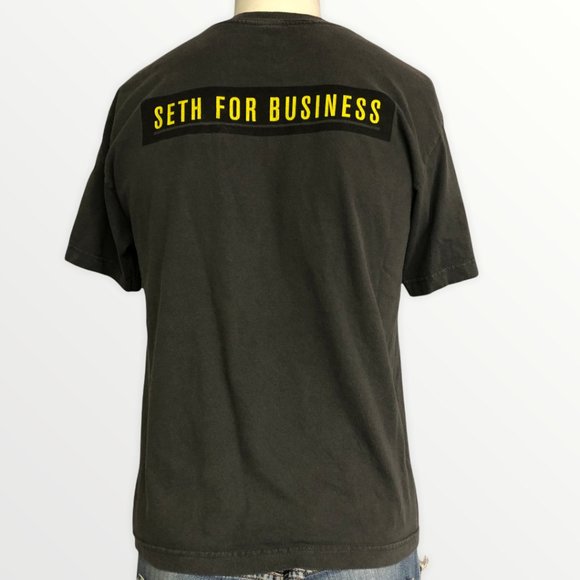 'Seth For Business' WWE Star Seth Rollins T-Shirt Medium - Picture 3 of 7